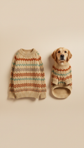 Matching Knit Sweaters Set